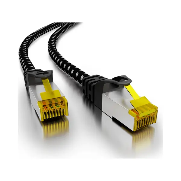Allteq Altq-FTP7-Bw-20 netwerkkabel Zwart 20 m Cat7 F/Ftp (Fftp) thumbnail