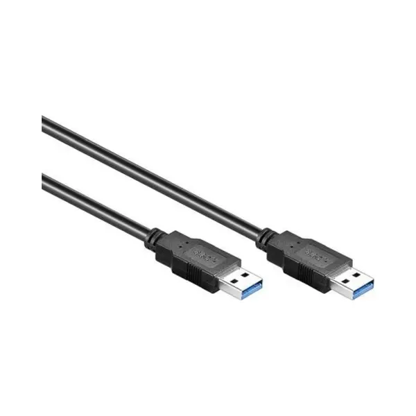 Allteq Altq-Usba-110 Usb-kabel Usb 3.2 Gen 1 (3.1 Gen 1) 0,5 m Zwart thumbnail