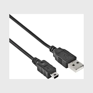 Allteq Altq-Usba-Usbmn-B-1 Usb-kabel Usb 2.0 1 m Mini-Usb B Zwart