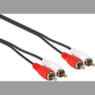 Allteq Altq-Rca-B-1.5 Audio Kabel 1,5 m 2 x Rca Schwarz