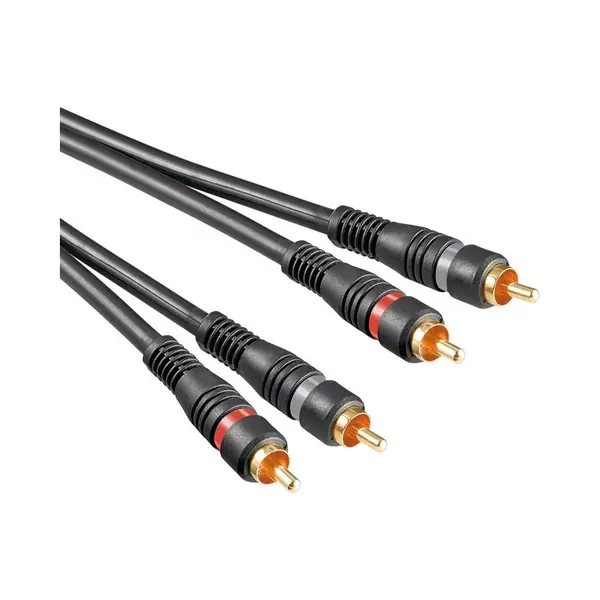 Allteq Altq-Rca-Hq-B-0.2 Audiokabel 0.2 m 2 x Rca Schwarz thumbnail