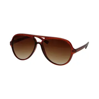 Spectrum Zonnebril Vintage Piloot Gradient Bruin Dames