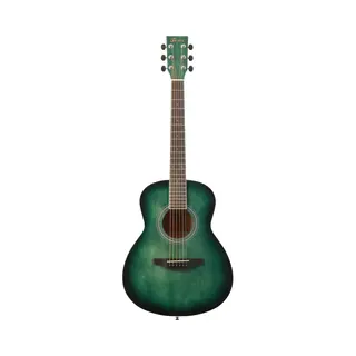 Fazley W55-Col-G-3/4 ColourTune Western Gitaar Groen