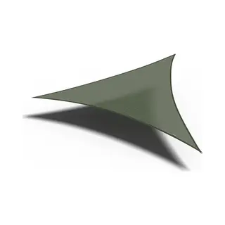 Nesling - Coolfitsegel 3-eck 3, 6 Ol 3, 6x3, 6x3, 6m, Hdpe Olive