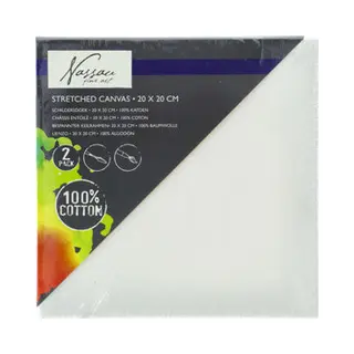 Nassau Fine Art Canvas Art Sensations 20x20cm 100% Katoen