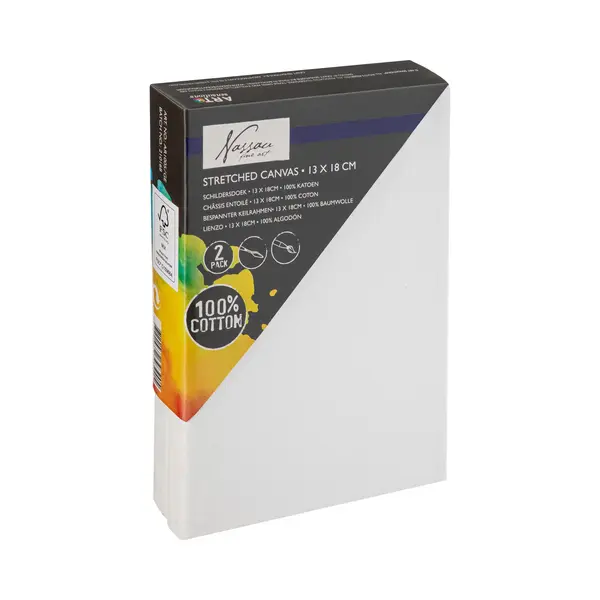Art Sensations, Wigvormige Frames, Nassau Canvas (13 X 18 cm) thumbnail