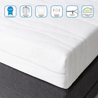 Mörgenn Matras Martinez - Pocketvering - 7 Luxe Comfortzones - Anti-allergisch - Matras 80x220 Cm