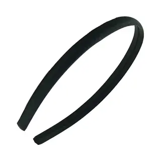 Fako Fashion - Diadeem - Satijn - 10mm - Zwart