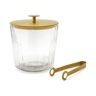 Leopold Vienna - IJsemmer Dubbelwandig Met Deksel - Arinto 1 L Glas/Rvs