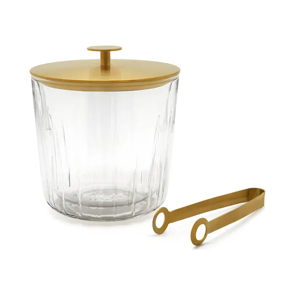 Leopold Vienna - IJsemmer Dubbelwandig Met Deksel - Arinto 1 L Glas/Rvs thumbnail