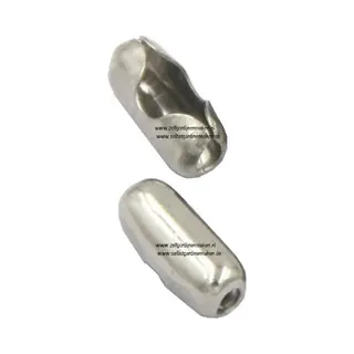 Pr-Design 10 Stuks Ketting Verbinder - Metaal - Connector - Rolgordijn Kettingverbinder
