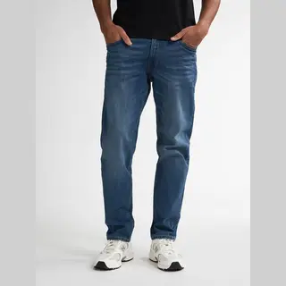 Petrol Industries Russel - Heren Jeans Regular Tapered Fit - 6-pocket Model - Blauw - Maat W38L36