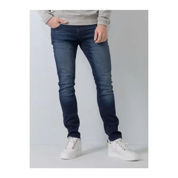 Petrol Industries Nash Jeans Blauw/zwart, Effen thumbnail