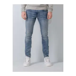 Petrol Industries Vaquero Estrecho Para Hombre Pantalones De Traje, Mediano Usado, 32W/32L