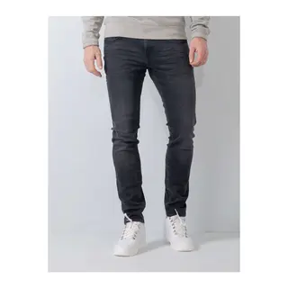 Petrol Industries Nash Jeans Zwart, Effen