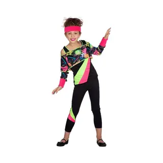 Wilbers & Wilbers Retro Aerobic Outfit Meisjes - Maat 128