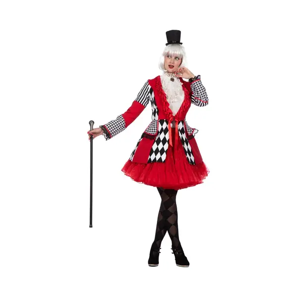 Wilbers & Wilbers Jas Ruiten Rood/wit/zwart Dames Premium - Maat 48 thumbnail