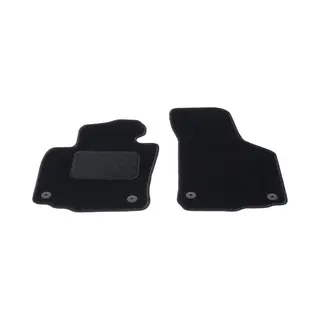 Cargoods Automatten Voorzijde - Zwart Stof - Geschikt Voor Vw Golf 6 2008-2012