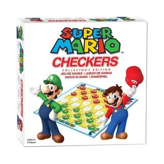 Goliath 932976.006 Brettspiel Super Mario Checkers 20 min Strategie