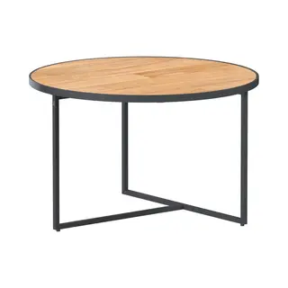4 Seasons Strada Loungetafel Ø73 Cm - Natural Teak