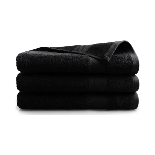 DoubleDry Premium Handtücher Set - 3 Stück 70 X 140 Cm Baumwolle - 500 G/m² - Weich & Saugstark - Badetuch Badehandtücher Große Handtuch thumbnail