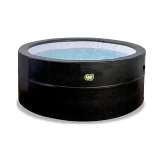Exit Leather Premium spa (4 personen) - zwart