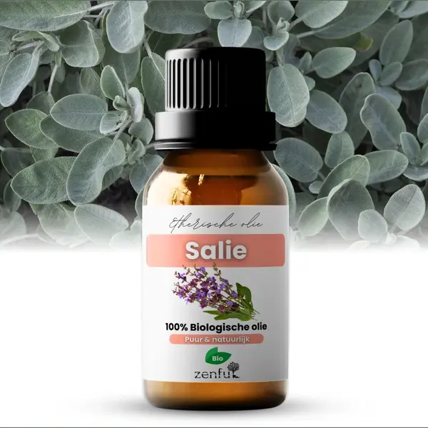 Zenful Salie Olie Etherische Olie = 100% Bio & Puur - 5 Ml thumbnail