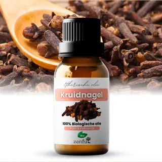 Zenful Kruidnagelolie - 100% Puur - Clove Oil - Biologisch - Natuurlijk - Etherische Olie - Aromatherapie - Diffuser - 10ml