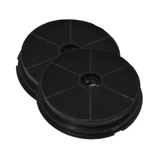AllSpares Koolstoffilter (2 St.) Voor Afzuigkappen Geschikt Voor Atag ACC917/31028 / Etna 34468 / Pelgrim KF67 (Ø193mm)