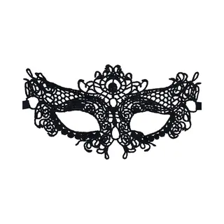 Miresa® Miresa – Maskerade – Bal Masker Voor Ogen, Gezicht – Gala - Zwart – Kant - MM001