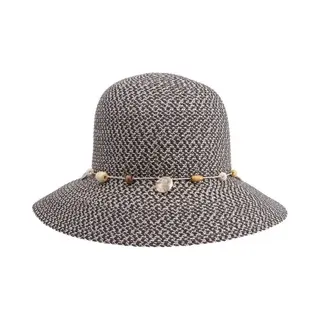 House of Ord - Cape Town Gatsby Bucket Hat – Strandhoed Dames Uv Bestendig UPF50+ - Maat, M-L, 58 Cm - Charcoal