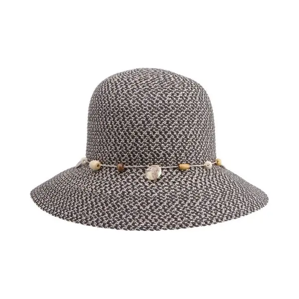 House of Ord - Cape Town Gatsby Bucket Hat – Strandhoed Dames Uv Bestendig UPF50+ - Maat, M-L, 58 Cm - Charcoal thumbnail