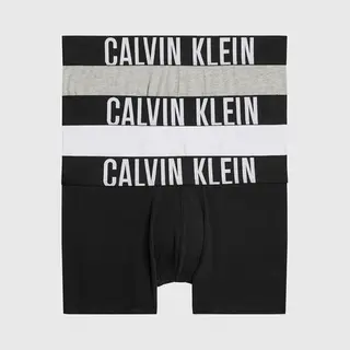Calvin Klein 000NB3608A-Mpi-Xl Unterhose Boxer Schwarz, Grau, Weiß