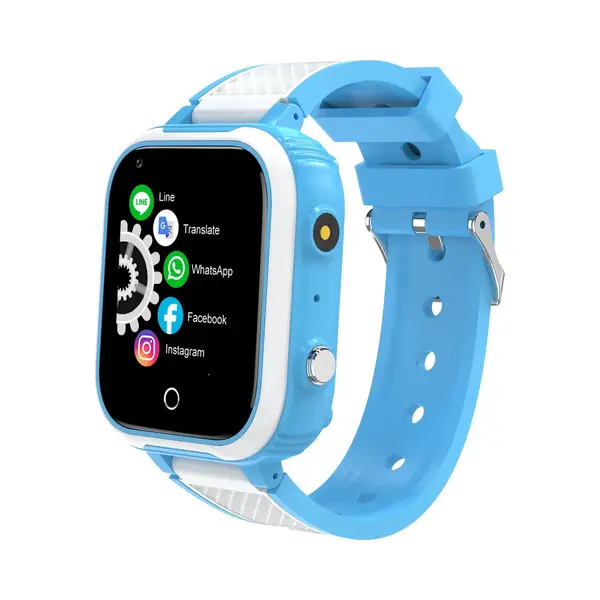 DrPhone KidsTimeX15 - Montre Connectée Enfant 4G Avec Gps Tracker - Appel Vidéo - WhatsApp - IP67 - Sos - Écran Tactile 1.44" thumbnail