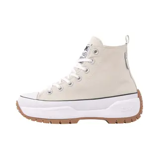 British Knights - Kaya Mid Fly Dames Sneakers Hoog - Maat 38 - Beige - Katoen - Vrouwen Schoenen