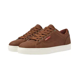 British Knights Sneakers Laag ' Dale ' Cognac / Rood / Wit