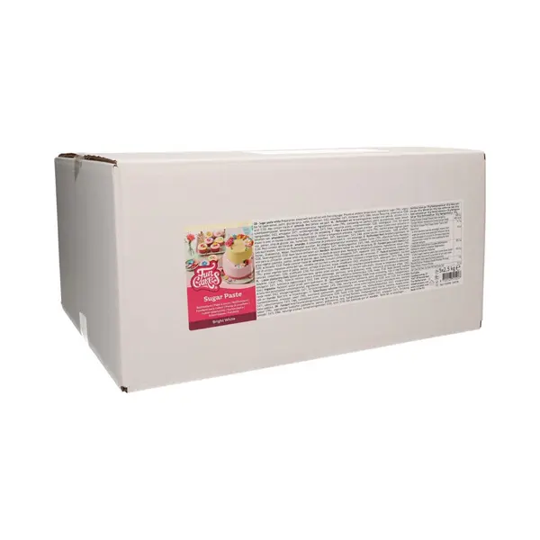 FunCakes Rollfondant Bright White, Einfach Zu Verwenden, Glatt, Flexibel, Weich Und Biegsam, Perfekt Zum Dekorieren Von Kuchen, Halal, Koscher Und thumbnail