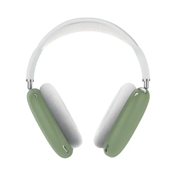 Kelerino. Siliconen Case Geschikt Voor AirPods Max - Accessoire - Groen thumbnail
