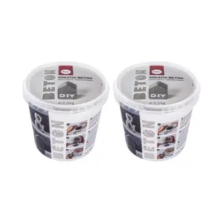 Rayher hobby materialen Rayher Hobby Creatief Beton/betongietpoeder - 5 Kg - Cementpoeder - Hobby/knutsel Materiaal