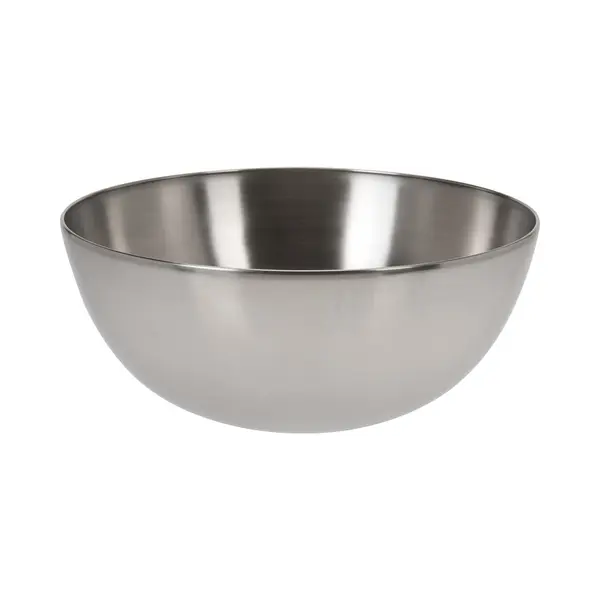 Excellent Houseware Salade Schaal - Rvs - Zilver - Serveerschalen - Schaaltjes - Dia 20 X H10 Cm thumbnail
