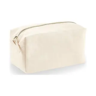 Westford Mill Toilettas/make-up Tas Voor Heren/dames - Reis Toilettassen/make-up Etui - Handbagage - Naturel - 21 X 11 X 11 Cm