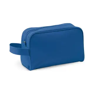 Toilettas/make-up Tas Met Handvat - Blauw - 21 X 14 X 10 Cm - Kind/volwassenen - Reizen - Handbagage