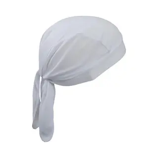Myrtle Beach Koksmuts Bandana - Witte Polyester Voor Koks - Werkkleding
