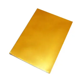 Haza A4 Hobby Papier - 100x Vellen - Kleur Goud - Knutselen Met Papier - Knutselpapier - Surprise Materiaal