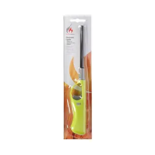 Gasaansteker - Navulbaar - 26 Cm - Groen - Bbq Aanstekers