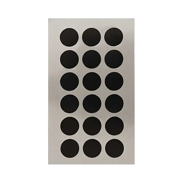 Hobby Stickers - 216x Stuks - D15 Mm - Zwarte Ronde Stickers - Kantoor Stickers - Scrapbook - Knutselmateriaal thumbnail