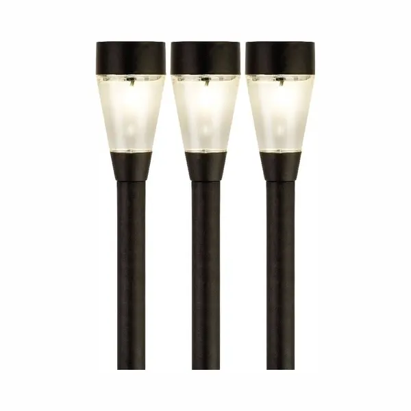 Lumineo Jive Solar Verlichting - 3x - Buitenlamp/tuinlamp - Led - 32 Cm thumbnail