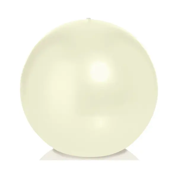 Trend Candles Bolkaars Glad - Parelmoer - 8 Cm - 25 Branduren - Ronde Kaarsen thumbnail