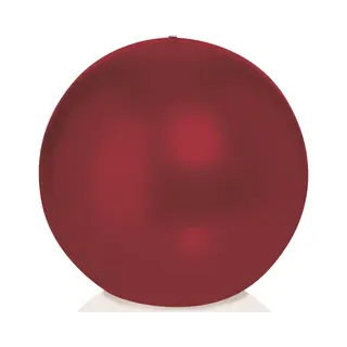 Trend Candles Bolkaars Glad - Bordeaux Rood - 8 Cm - 25 Branduren - Ronde Kaarsen