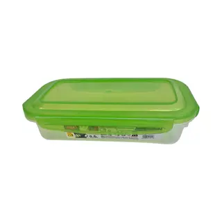 Hega hogar 1x Voorraad/vershoudbakje 0, 5 Liter Transparant Plastic/kunststof - Kiev - Luchtdicht/hermetisch Afgesloten Vershouddoos Bakje - Mealprep -